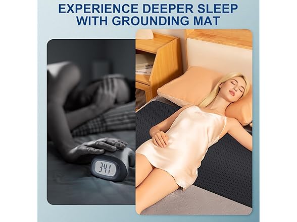 Safotad Grounding Mat for Bed