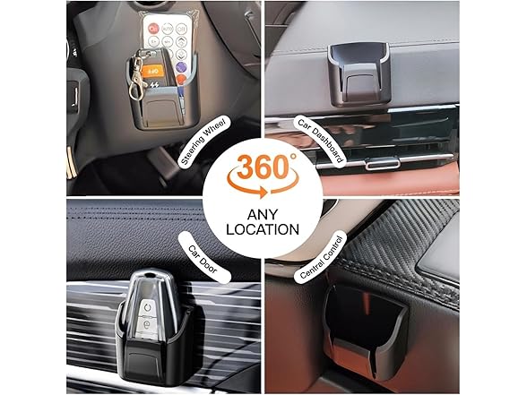 KIVEFKHU AAP-Auto-096 Car Key Holder Clip