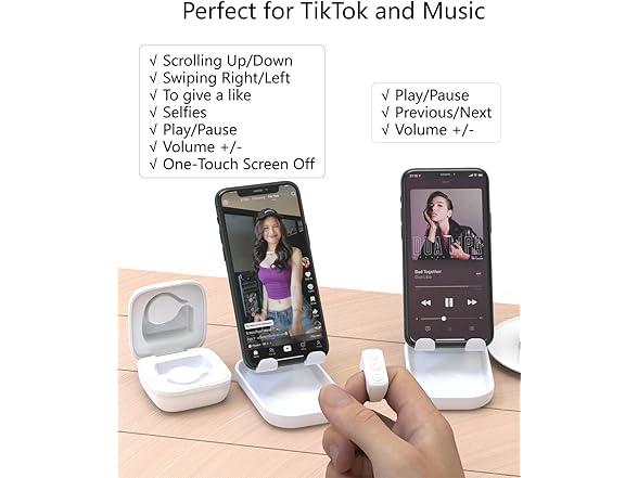 ZOZVO Page Turner Remote Control