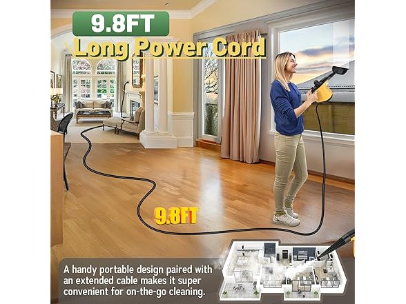 Let'Steam Portable Steam Cleaner
