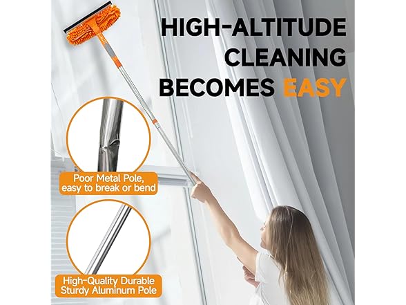 LILISPAI Squeegee Window Cleaner