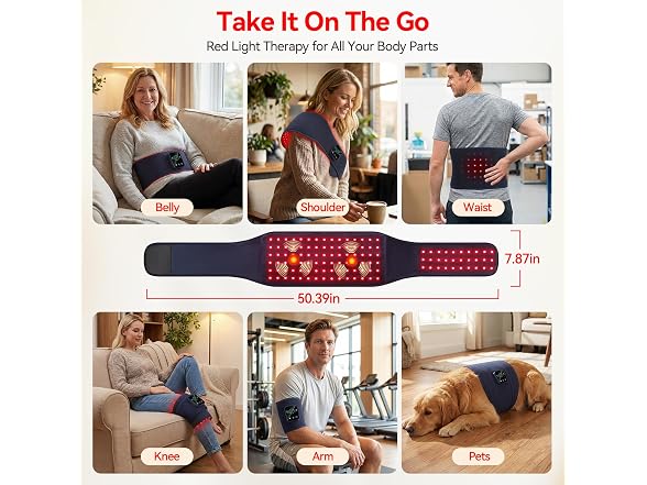 EVATEALE Red Light Therapy Belt