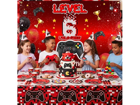 NC Level 6 Unlocked Backdrop Banner