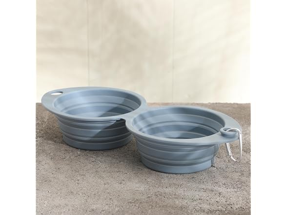 Gibson Home WanderHound 11.8 Inch Collapsible Bowl