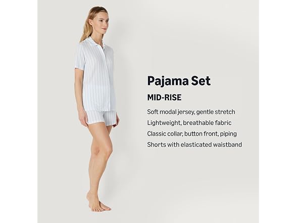Amazon Essentials Women Modal Pajama Set