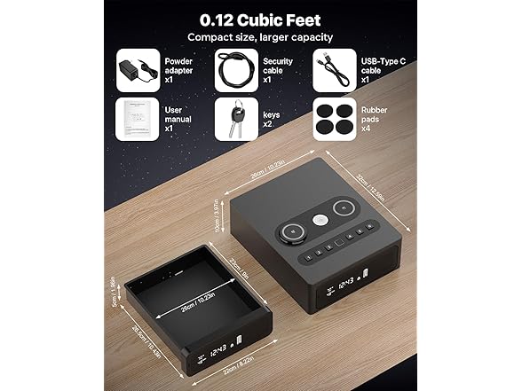ZCF Mate Biometric Gun Safe