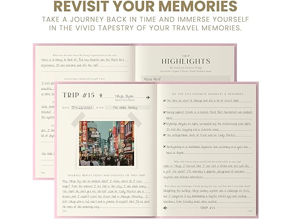 Inspired Ink Travel Journal for Women