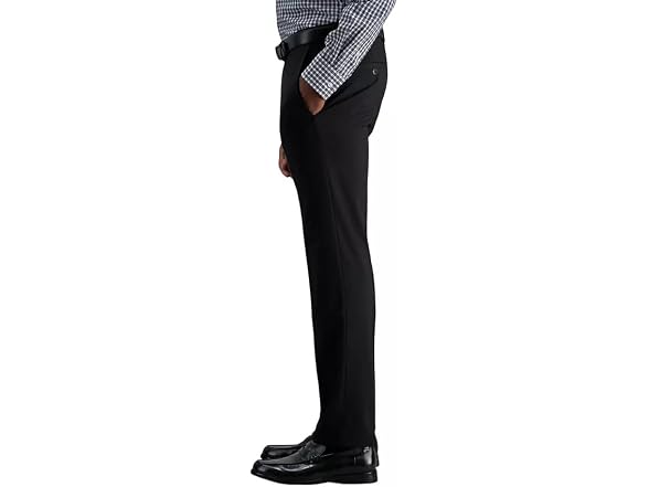 Haggar Slim-Fit Stretch Twill Dress Pant