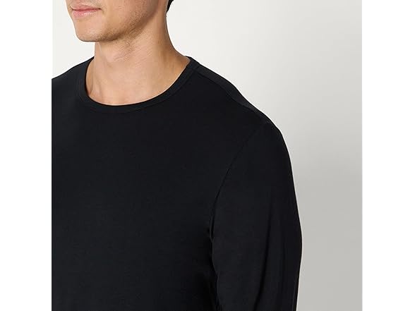 Amazon Essentials Mens LS Modal Undershirt 2Pk (M)
