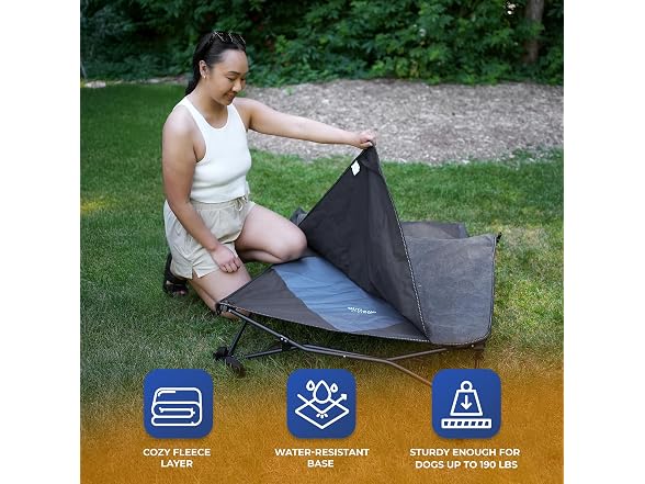 Outland Living Elevated Dog Bed – Durable
