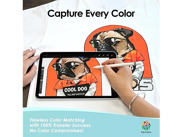 POLYTECH DTF Transfer Film - A3, 30 Sheets