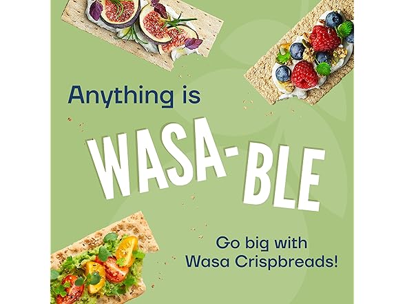Wasa Crispbread Variety Pack (Pack of 4)