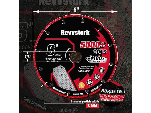 Revvstark Diamond Cutting Wheel