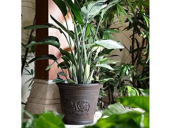 Sunnydaze 16-Inch Arabella Large Plastic Pot