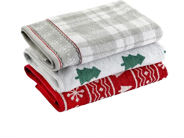 SKL Home Christmas/Winter Whistler Plaid Bath Towel