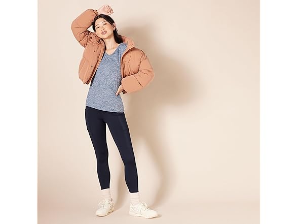 Women's Active Quick Dry Tech V-Neck T-Shirt (2Pk)