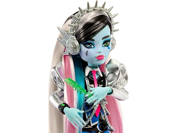 Monster High Doll, Amped Up Frankie Stein Rockstar