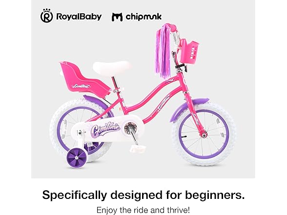 Chipmunk Kids Bike Toddlers 14 Inch Wheel Bike