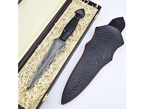 Vetus Dagger Knife with Sheath 6 inches