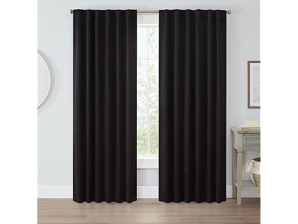 Eclipse Langley Solid Tripleweave Curtains (2 Panels)