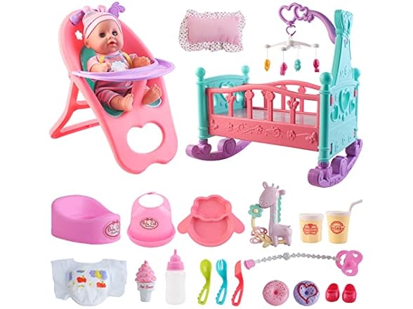 deAO baby doll Play Set