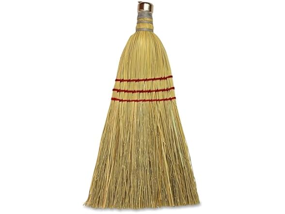 Genuine Joe Whisk Broom, Metal Hang Ring