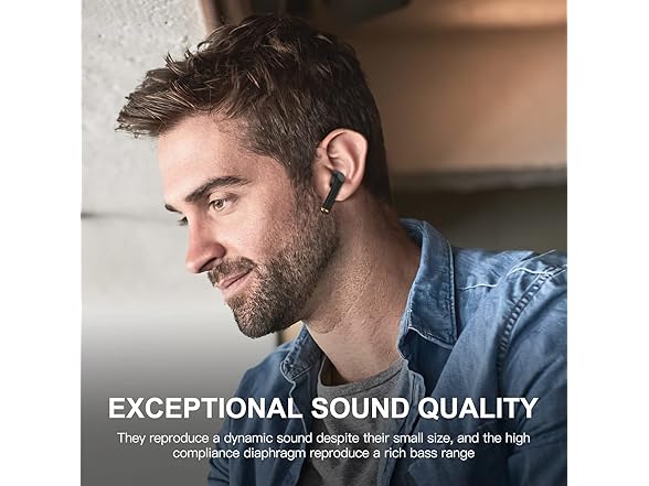 MOEEN IPX5 Bluetooth Wireless Earbuds