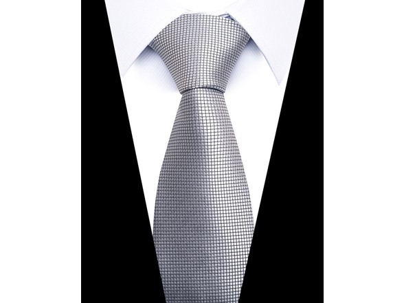 Metallic Silver Grid