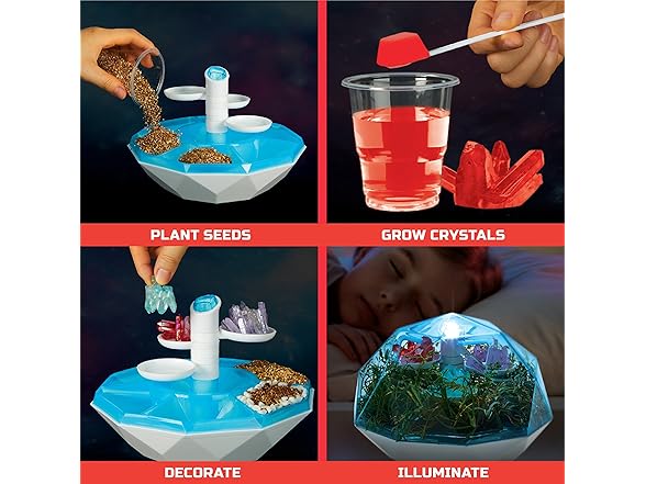 Discovery DIY Light-Up LED Terrarium