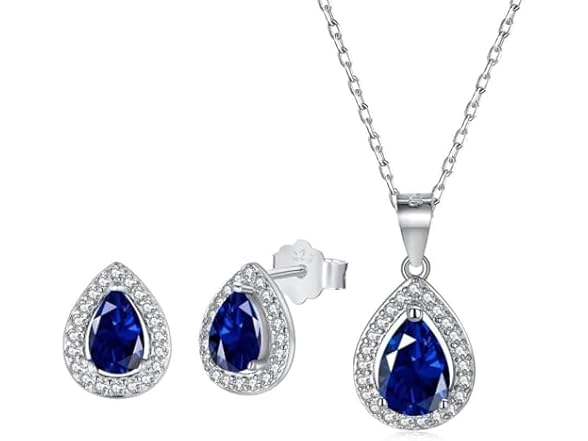 Celestara Teardrop Crystal Set