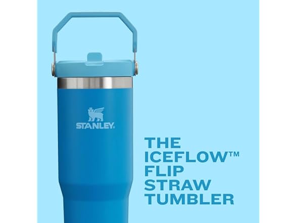 STANLEY IceFlow Flip Straw Tumbler 30oz, Rose Quartz