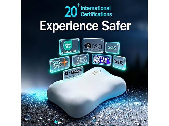 HighBeds Memory Foam Neck Pillow