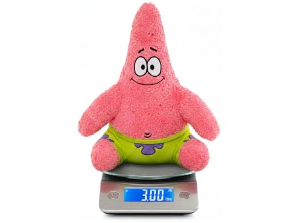 Patrick Star Calming 3Lb Weighted Cuddle Pillow Buddy