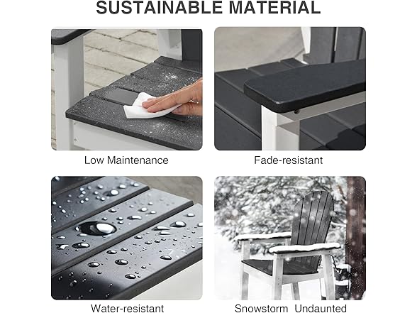 OTSUN Tall Adirondack Chair