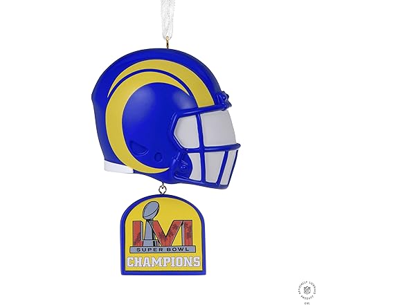 Hallmark Los Angeles Rams Super Bowl LVI Champs Ornament