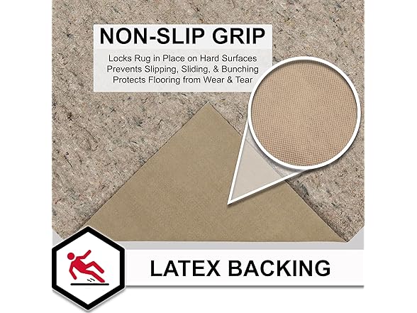 Mohawk Home 9'x13' Non Slip Grip Rug Pad