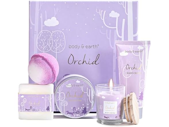 Body & Earth Orchid Spa Gifts for Women