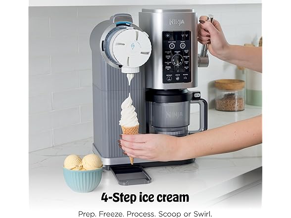 Ninja CREAMi Scoop & Swirl Ice Cream Maker
