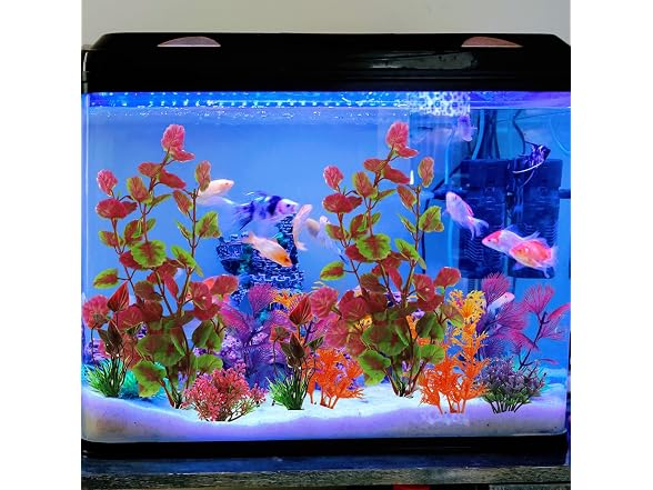 Aquarium Decorations Plants, 10pcs Aquarium