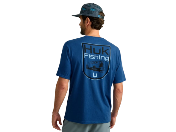 HUK Men's Performance Fishing Logo Tee