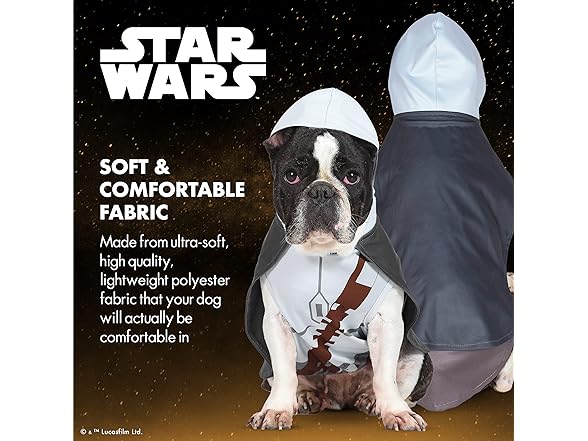 Star Wars Halloween Mandalorian Dog Costume