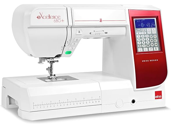 Elna eXcellence 680+ Fashion & Decor Edition Sewing Machine
