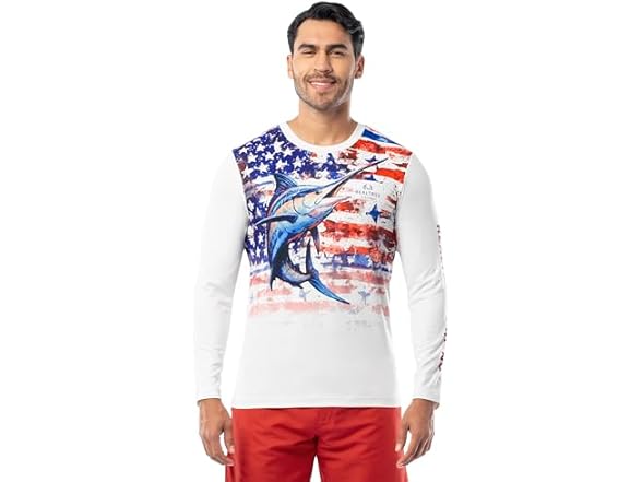 Realtree Men Long Sleeve Performance Fishing Shirt
