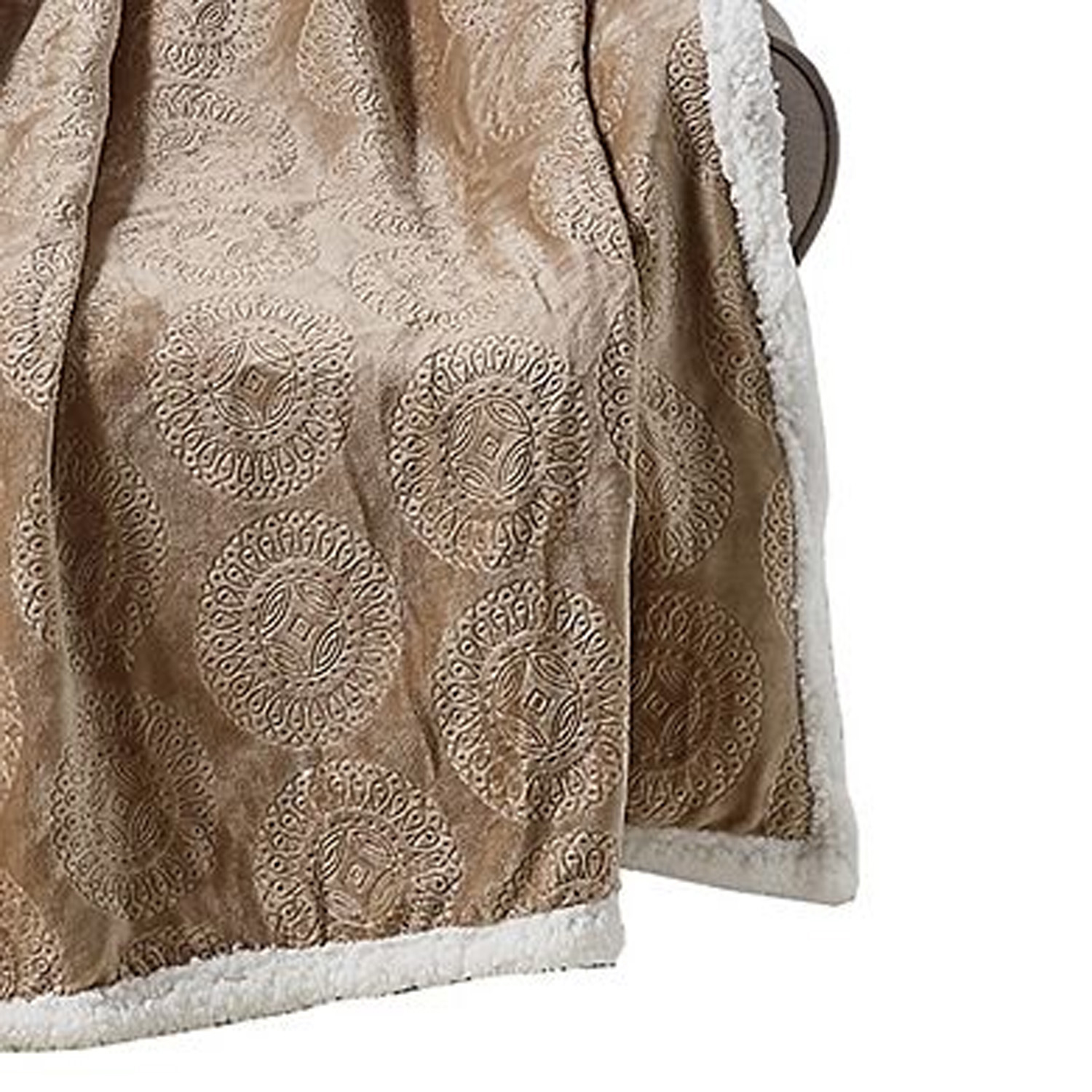 Luxury Home 50"x60" Caesar Sherpa Throw - Gallery 11