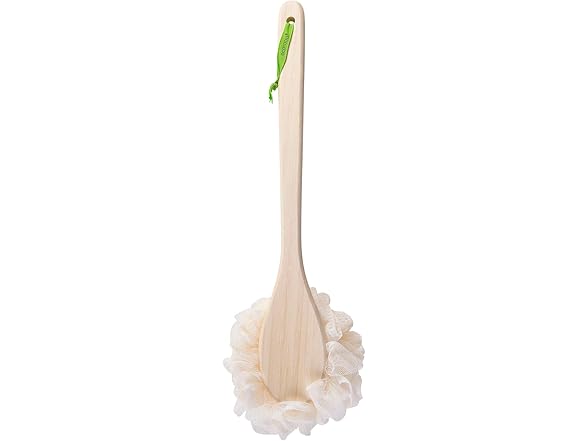 Bath Pouf with Handle
