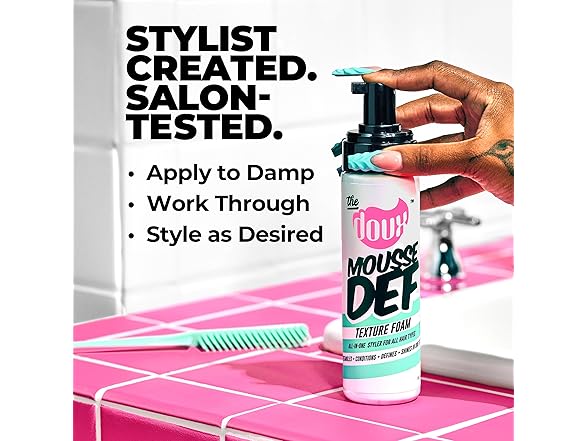 Multi-Use Mousse for Curly Hair