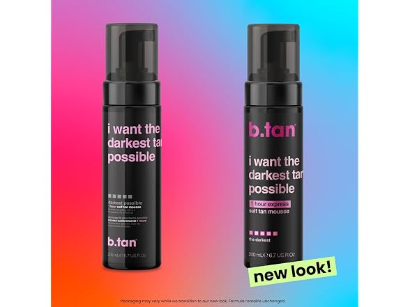 b.tan Ultra Dark Self Tanner Mousse I