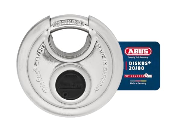 Abus 20/80 Diskus Hanging Padlock Special