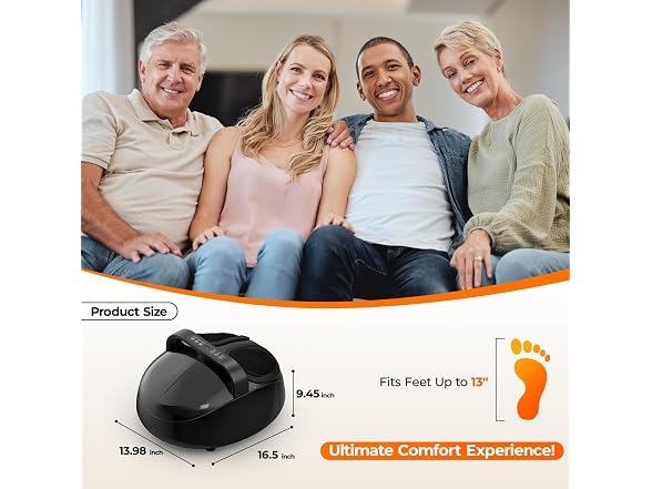 HTM Foot Massager with Heat Upgraded