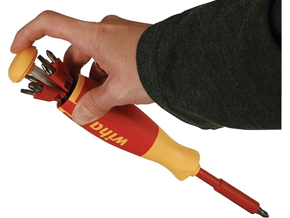 Wiha 38050 14pc Insulated Pop-up Bit Holder Set
